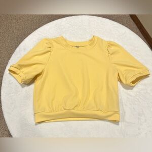 Dazy Bubble Sleeve Top - Size XL